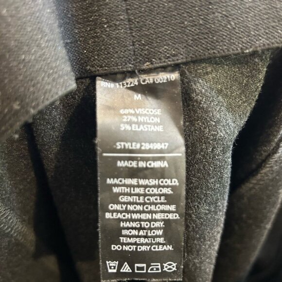 La Seta Pull On Slim Stretch Pants Grey - Picture 7 of 7